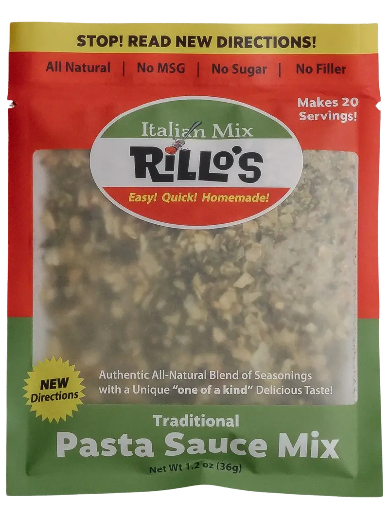 Rillo's Traditional Pasta Sauce Mix