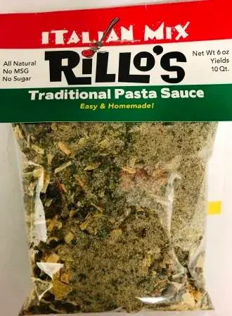 Rillo's Spaghetti Sauce Mix